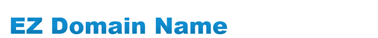 DWHS Web Hosting's EZ Domain Name